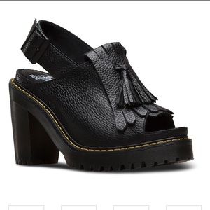 Dr. Martens open toe heels
